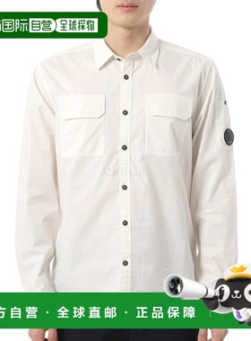 韩国直邮CP COMPANY 有机华达呢镜片衬衫 (18CMSH140A 110143G 10