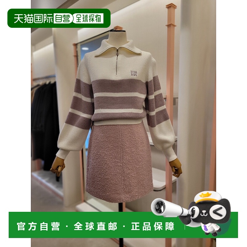 韩国直邮[ITMICHAA] 女士 短门襟拉链 针织衫 套头衫(ITOAYPO920)