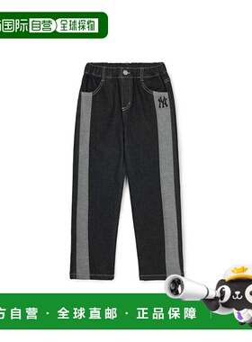 韩国直邮MLB KIDS 童装裤子7ADPR0144-50CCS儿童牛仔裤直筒裤