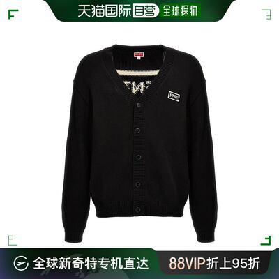 韩国直邮KENZO24SS毛衣男FE55CA3833LA99BLACK