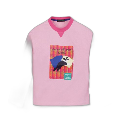 韩国直邮BENETTON儿童童装T恤QATS12361PK