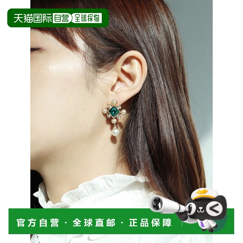 韩国直邮Rita Monica 耳环300614423 PARIS GARDEN PEARL EARRING