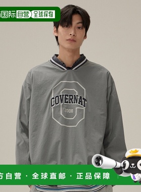 韩国直邮COVERNAT 男士卫衣CO2403CR17GR ARCH BLOCKCORE CREWNEC