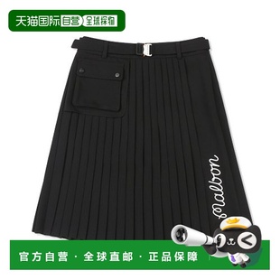 高高尔夫运动M3322PSK19BLK半身裙女 休闲时尚 韩国直邮MALBON GOLF