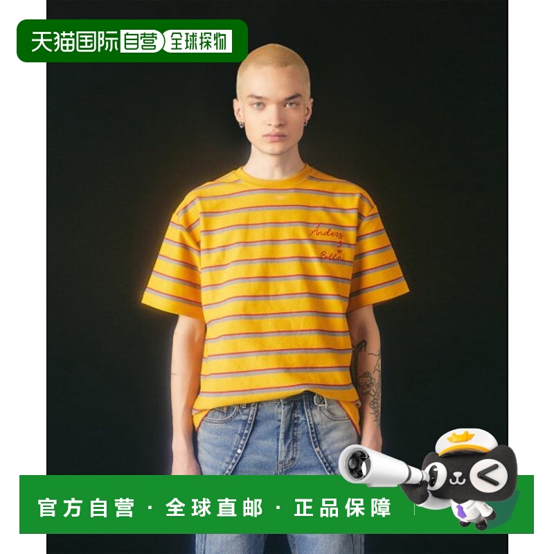 韩国直邮ANDERSSON BELL潮牌男士休闲宽松百搭T恤高档舒适百搭