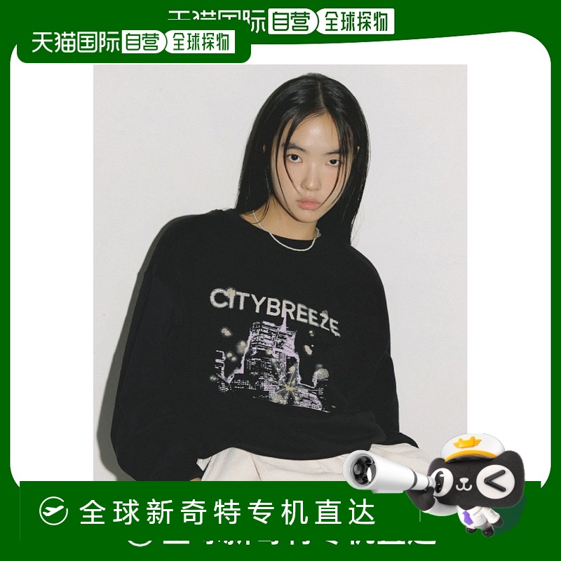 1h可退 韩国直邮citybreeze  帽衫运动夹克衫卫衣时尚百搭潮牌高