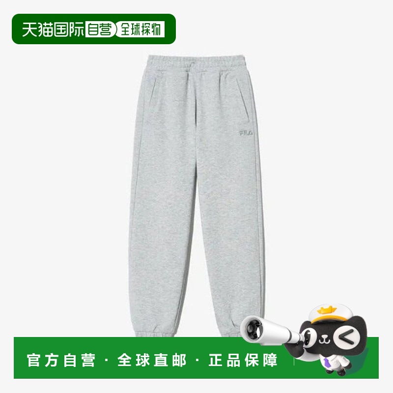 韩国直邮FILA Wheela 儿童长裤 GQT FK2FPG3102X-WTM 基本慢跑长