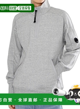 韩国直邮CP COMPANY 17CMS027A 005086W M94/连帽 拉链卫衣半高领