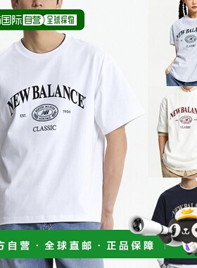 韩国直邮NEW BALANCE New Balance UNI Heritage 短袖 T 恤 NBNEE
