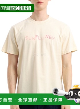 韩国直邮SUNFLOWER 简约 LOGO 白色球衣 (2038)潮牌透气高级感