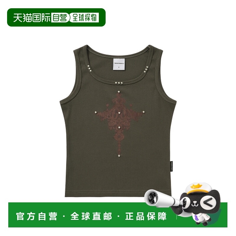 韩国直邮GOTTER GALLERY 女士吊带衫 GT25WSTP08KH GOTH STUD SLEE