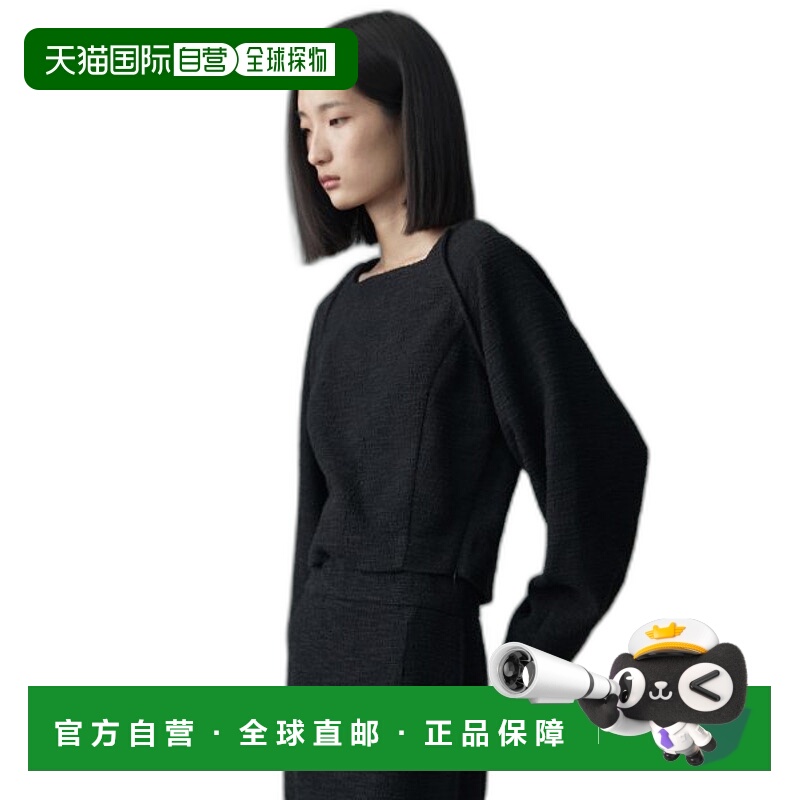 韩国直邮RE RHEE 女士女装雪纺衫RP4TOP234-0 SQUARE NECK LONG SL