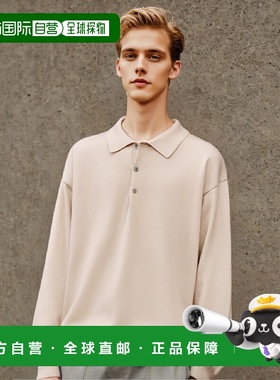 韩国直邮YALE [SUPIMA COTTON] ESSENTIAL PK KNIT IVORY男针织YD