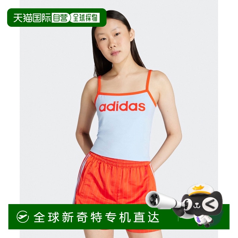1h可退 韩国直邮adidas  上装T恤