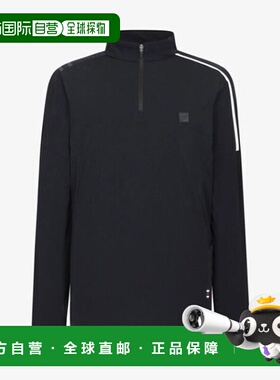 韩国直邮FILA 惠拉男士药帽奖杯半拉链 T 恤 FS254RL11M001001