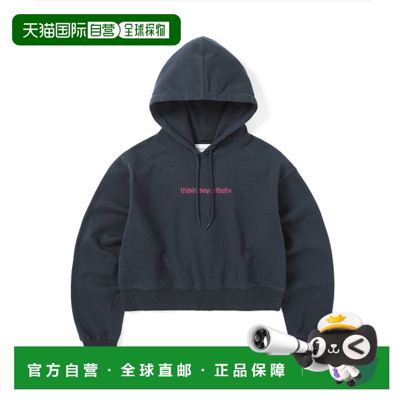 韩国直邮THISISNEVERTHAT 女士连帽衫TN243TSWHO06NAV T-Logo W Ho