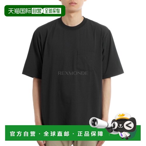 韩国直邮GOLDWIN 大口袋T恤（GL65147-BK） 短袖/无袖