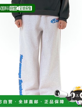 韩国直邮Ames Worldwide 公用运动裤SYMBOL LOGO SWEATPANTS GREY