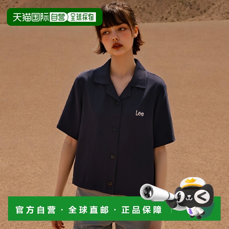 韩国直邮LEE休闲日常舒适时尚韩系通勤新款衬衫LE2302SS61NA