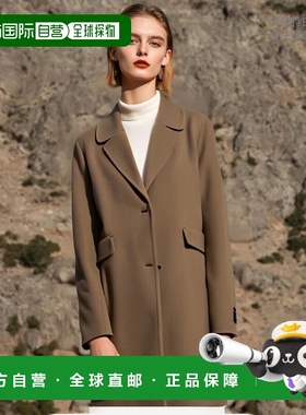 韩国直邮compagna 宽松手工大衣/CAEW0-WCH340A