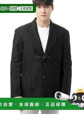 韩国直邮OUR LEGACY 拥抱黑色帆布西装外套 (M4240EB) 夹克