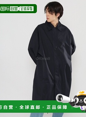 韩国直邮Studio Nicholson夹克衫男女款黑色宽松透气百搭长袖低领