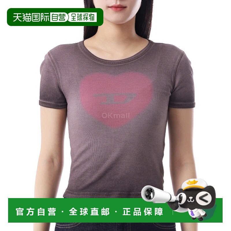 韩国直邮DIESEL A12836 0SQAD 7FG短袖女装