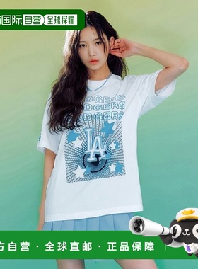 韩国直邮MLB T恤3ATSN0233-07WHS高档舒适时尚百搭 简约高级感