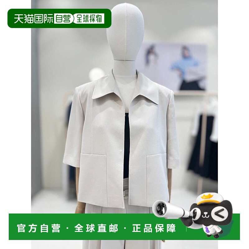 韩国直邮JJ JIGOTT [BUSAN] [JJJIGOT]卡拉领短袖短外套 GR5A0JKJ