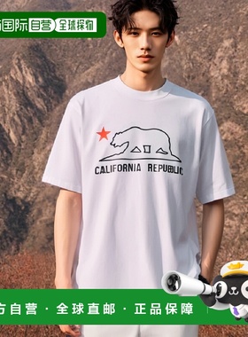 韩国直邮NEWERA 13546392-WHITET恤高档舒适时尚百搭 简约高级感