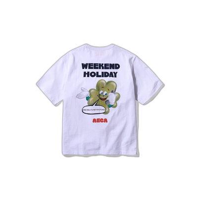 韩国直邮AECA WHITE 公用T恤AWCMSSBDTTSOV020C0WA RINGRING CLOV