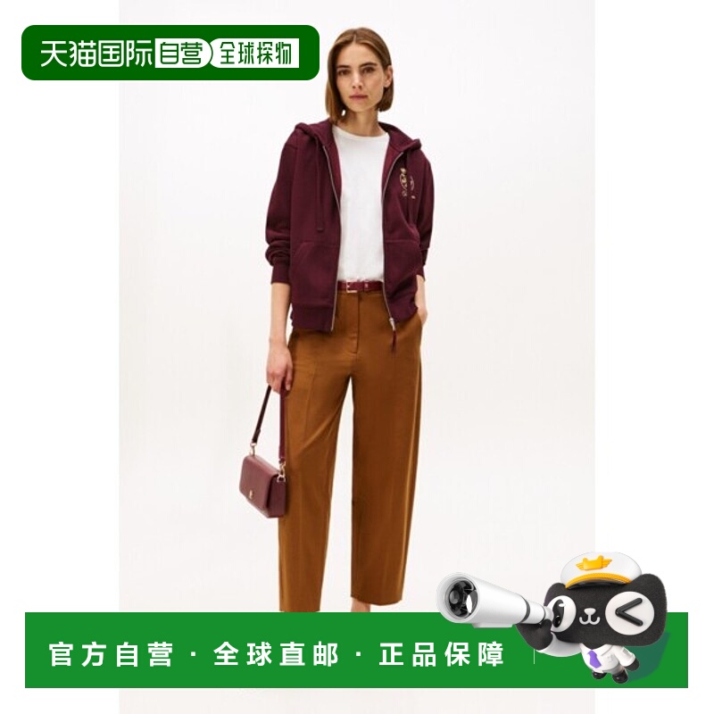 韩国直邮TOMMY HILFIGER T22F7TJC060WT1 金冠毛圈拉链衫