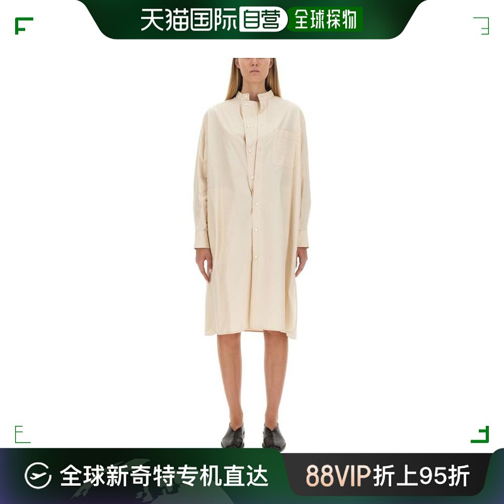 韩国直邮LEMAIRE23FW中长连衣裙女DR1027 LF839WH048IVORY 女装/女士精品 连衣裙 原图主图