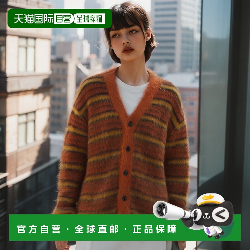 韩国直邮MARNI 毛针织衫女士CDMG0051Q0UFU107RGR20 FUZZY MOHAIR