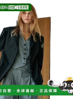 韩国直邮LOEUVRE 女士女士精品 Notched-Collar Oversized Blazer