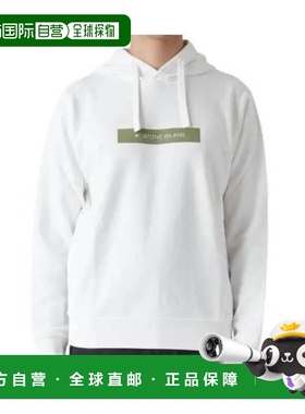 韩国直邮Stone Island 连帽 T 恤 781565585V0001 白色 DOM