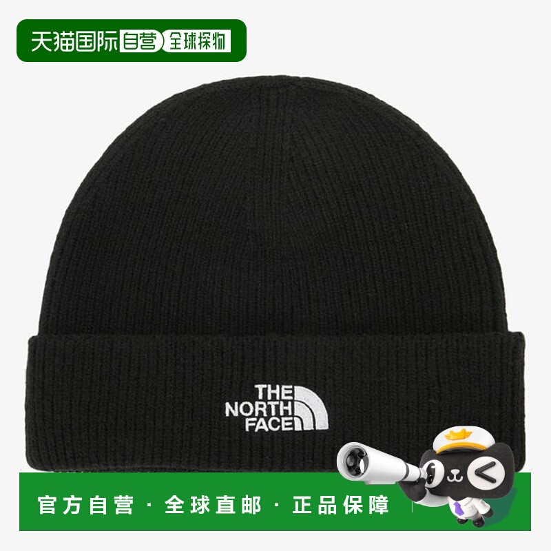 韩国直邮THE NORTH FACE [NE3BR62A TENF Mid Beanie 黑色北面