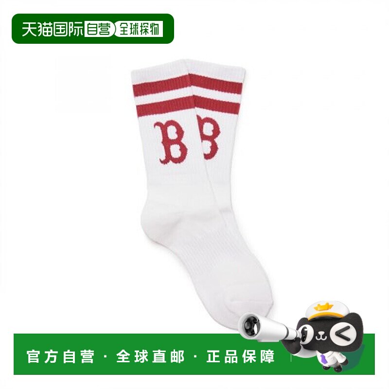 韩国直邮MLB 袜子3ASOMS33N-43WIS运动袜中筒袜