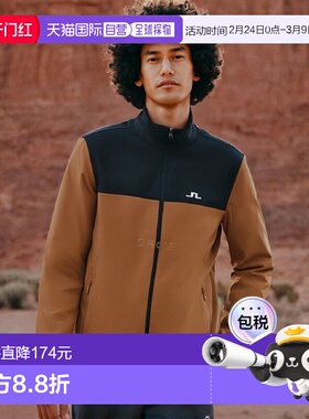 韩国直邮J.LINDEBERG AMJS09082-E144 男士高尔夫挡风夹克聚酯纤O