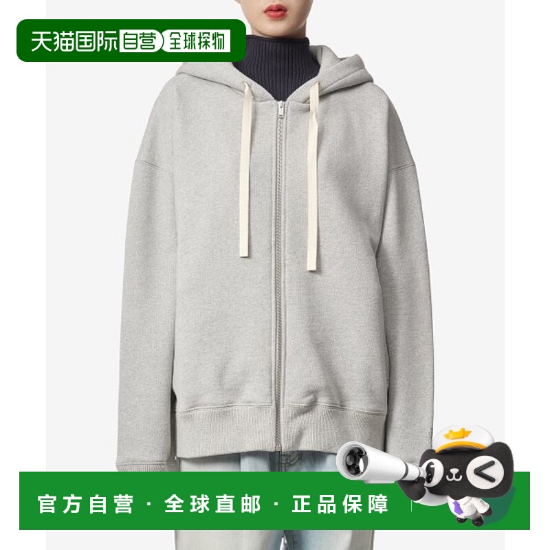韩国直邮JIL SANDER 连帽衫女士J22HG0101J20015052FW23LOGO ZIPUP