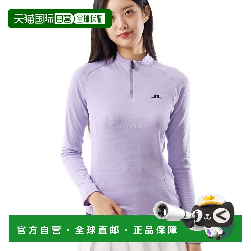 韩国直邮J.LINDEBERG Steffi 中间层 (GWJS10982-Q285) 长袖T恤