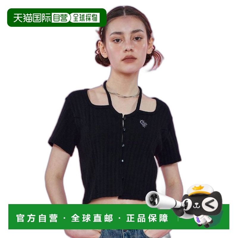 韩国直邮NASTY FANCY CLUB街头辣妹潮牌酷帅休闲时尚新款针织衫F1