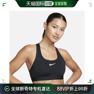 韩国直邮Nike 运动T恤 BQK DX6822-010 Swoosh 中号 女式 垫 运动