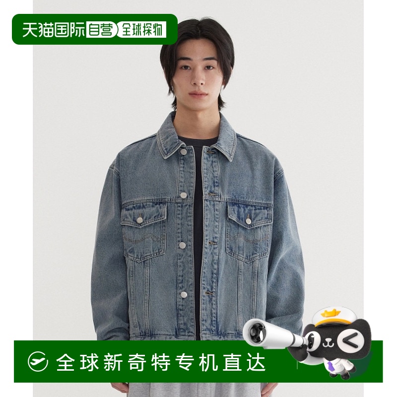 1小时内可退 韩国直邮covernat  夹克衫牛仔