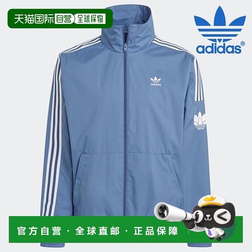 韩国直邮adidas 夹克 /R8- JM2715 / 阿迪达斯 3D Trefoil 运动上