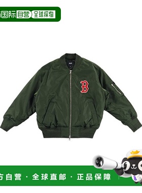 韩国直邮MLB MLB 官方徽标软垫棒球毛衣 3AJPB0124-43KAD