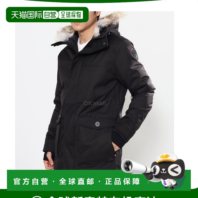韩国直邮Nobis 伊夫 黑色 羽绒服 加拿大白鸭绒填充夹克