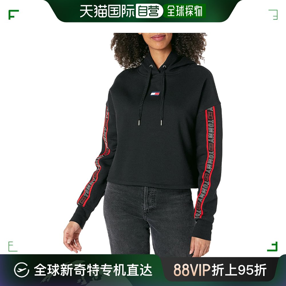 韩国直邮TommyHilfiger 运动T恤 [PORTS] 女士 绒布 帽子 长袖 C