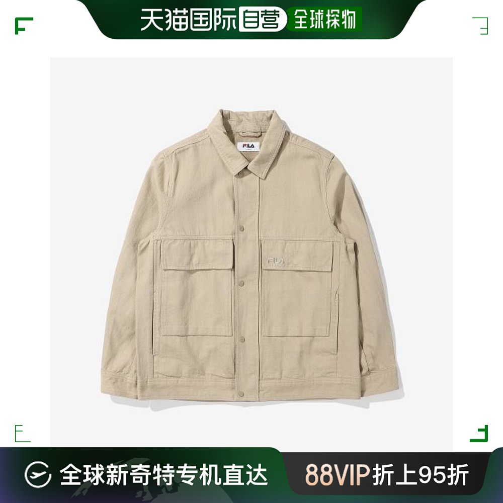 韩国直邮Fila 跑步外套 [乐天百货店] 梭织 斜纹 TROKER 夹克 (FS 运动服/休闲服装 跑步外套 原图主图