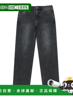 韩国直邮COVERNAT 牛仔裤CO2303PT07BK公用DENIM FLEECED SLIM ST